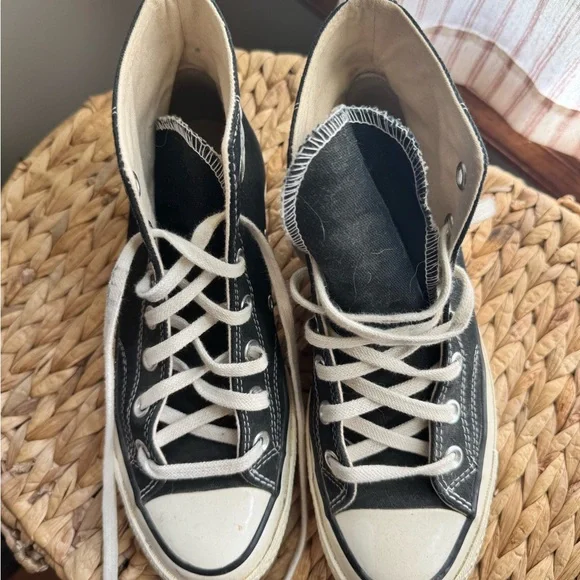 Converse Black High-Top Sneakers - Picture 2 of 7